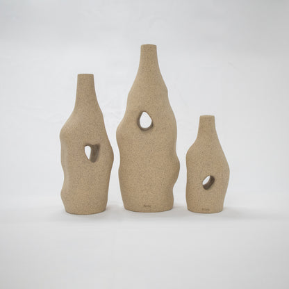 Escultura Mangue em cerâmica autoral feita à mão, inspirada nos manguezais brasileiros – Molle Design
